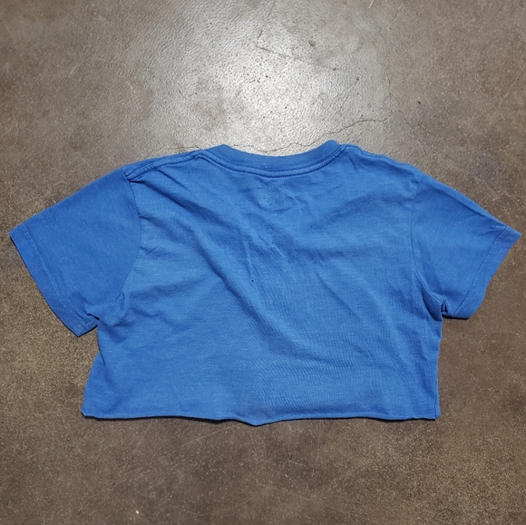 Multicolored Color Me Rad Cropped Short Sleeve - Picture 2 of 3